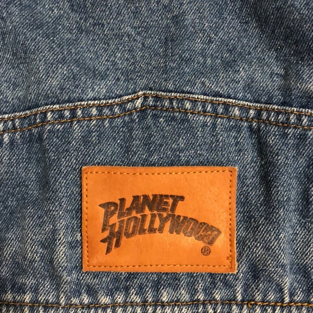 Planet Hollywood Lake Tahoe Vintage Denim Jacket - Picture 5 of 14